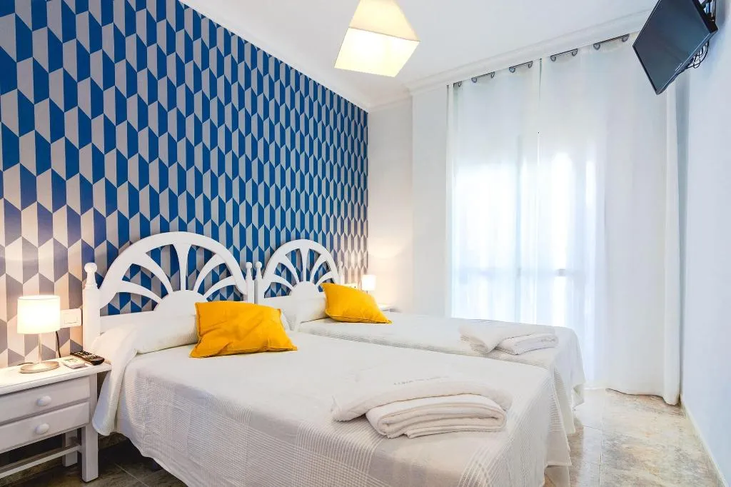 General view, Hostal Luna De Nerja, Costa Del Sol