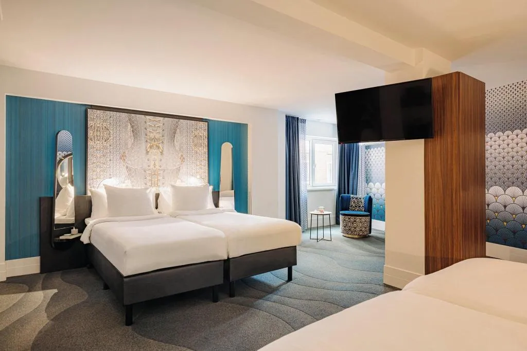 QUADRUPLE STANDARD Room, Leonardo Eden Hotel Amsterdam City Center, Amsterdam