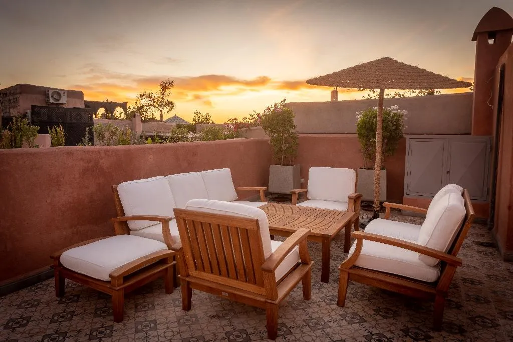 Terrace, Palais Aix Kabaj  & Spa, Marrakech