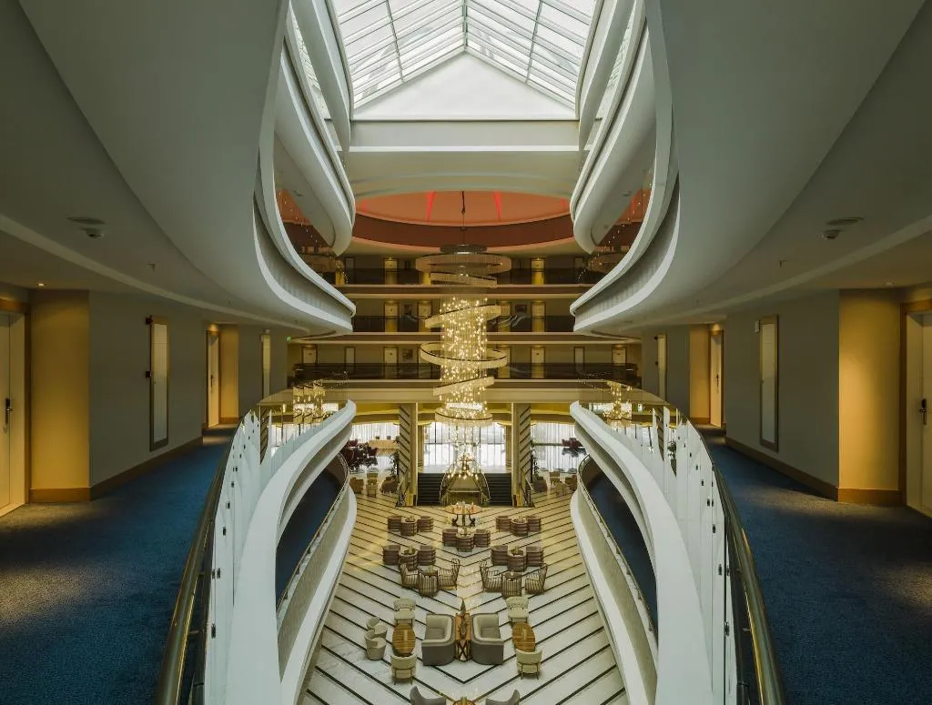 Lobby, Jacaranda Hotel, Antalya