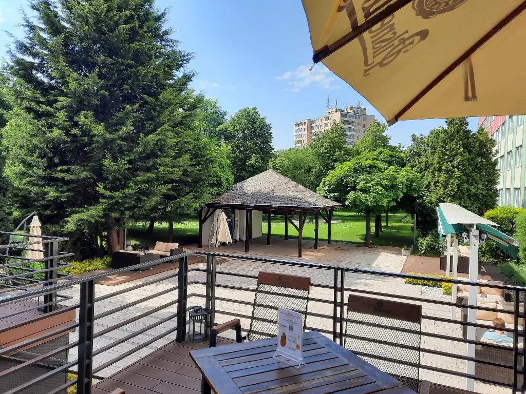 Terrace, Hotel Duo, Prague