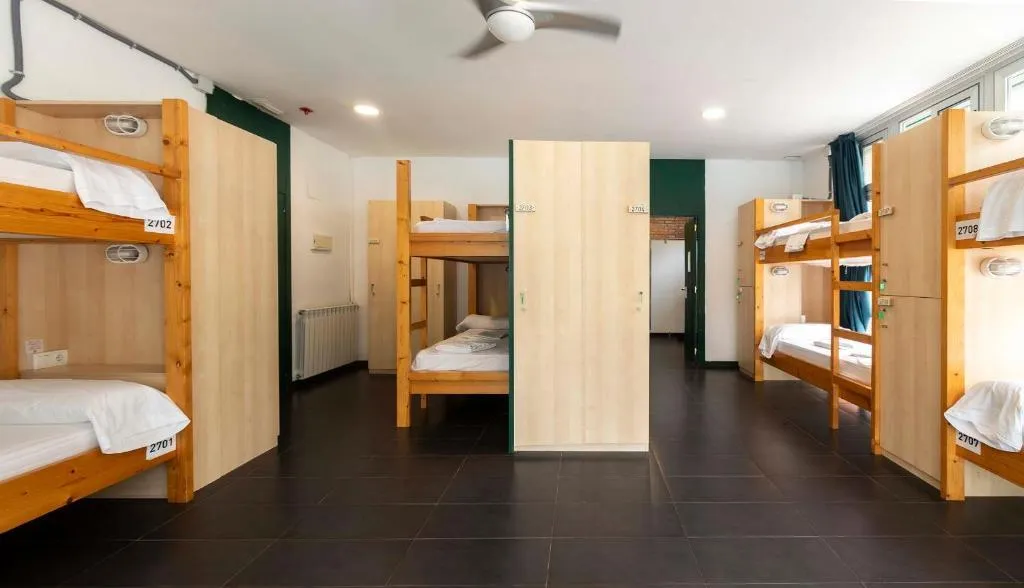Bed in dormitory STANDARD Room, Inout Hostel, Barcelona