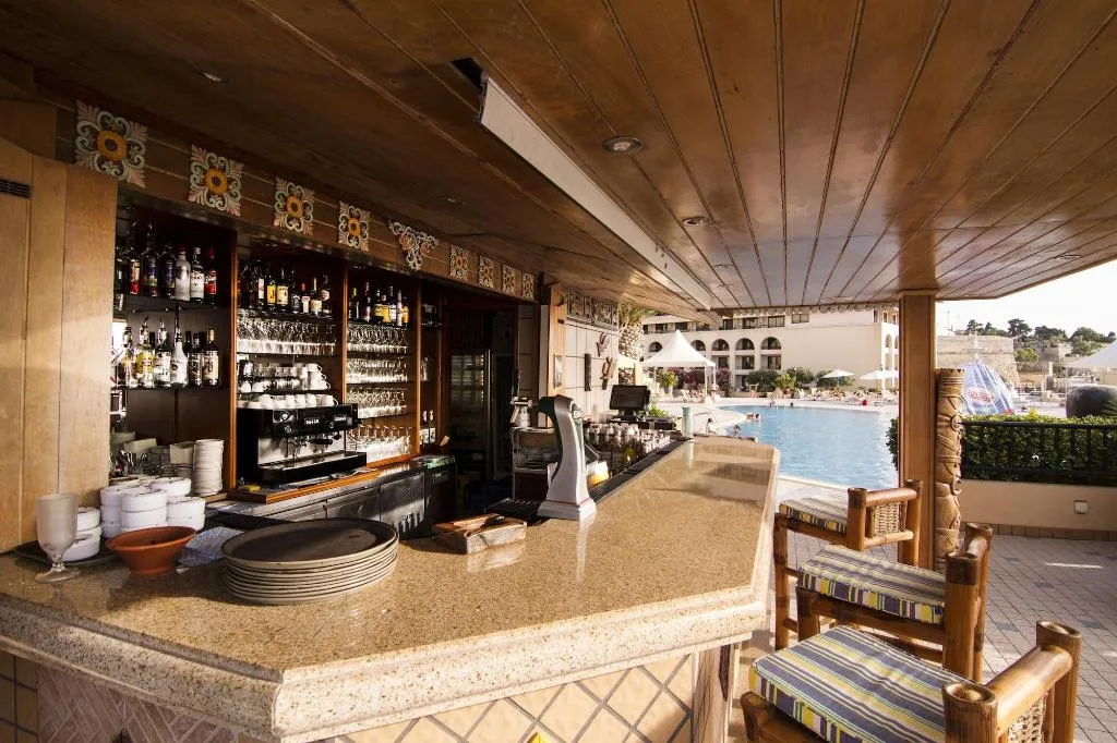 Restaurant, Grand Hotel Excelsior, Malta