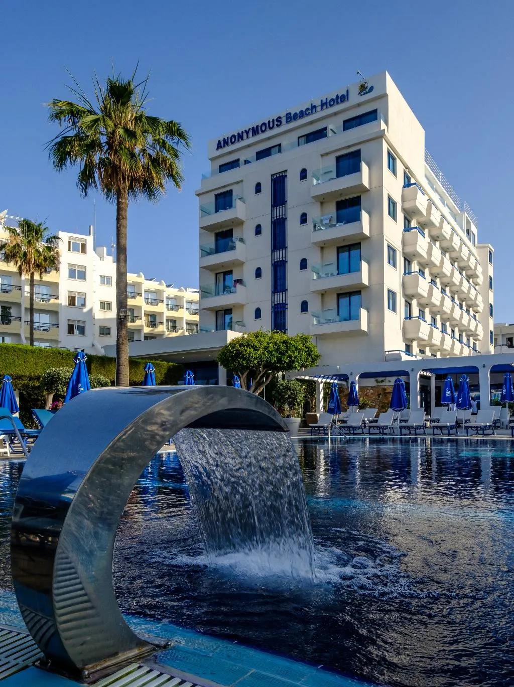 Pool, Anonymous Beach Hotel, Cyprus