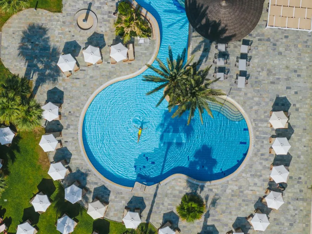 Pool, Golden Bay Beach hotel, Cyprus