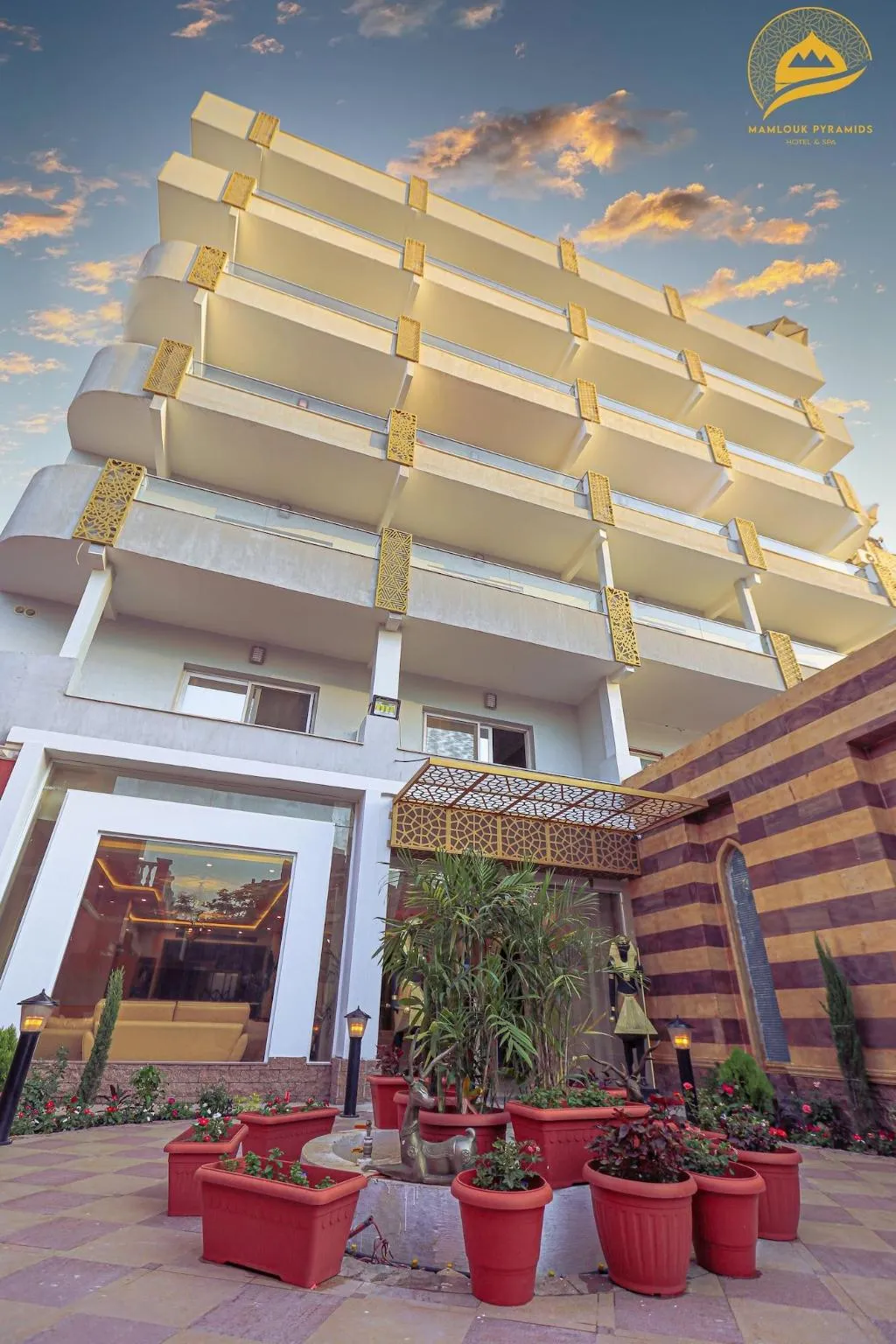 General view, Mamluk Pyramids Hotel, Cairo