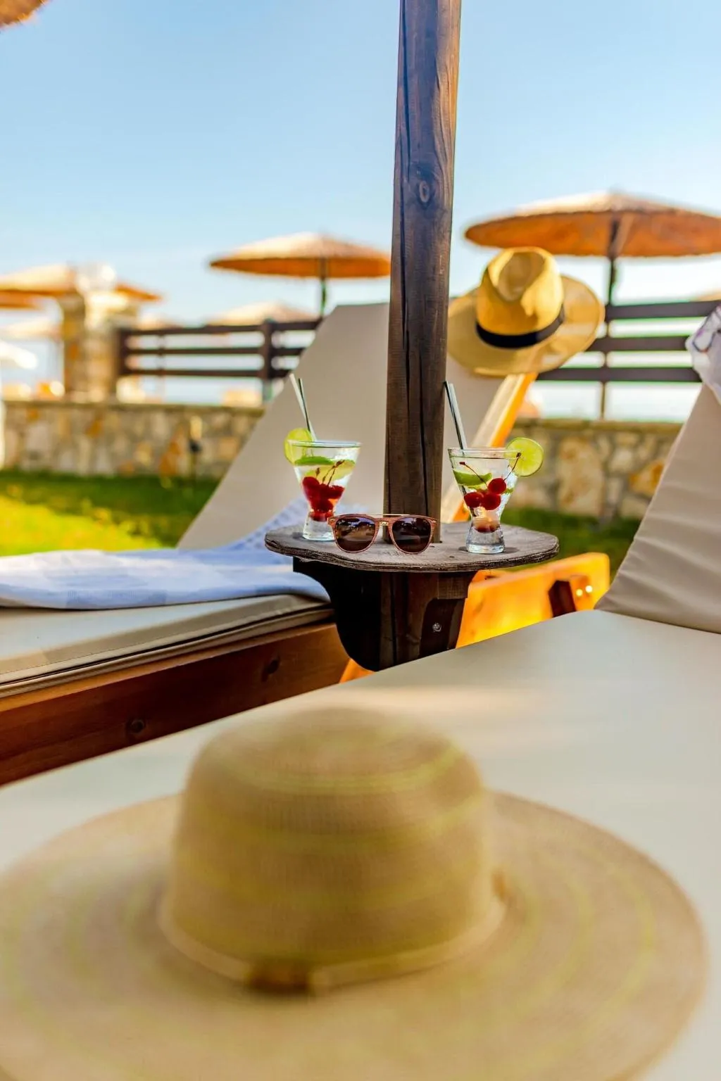 Terrace, Robolla Beach, Corfu