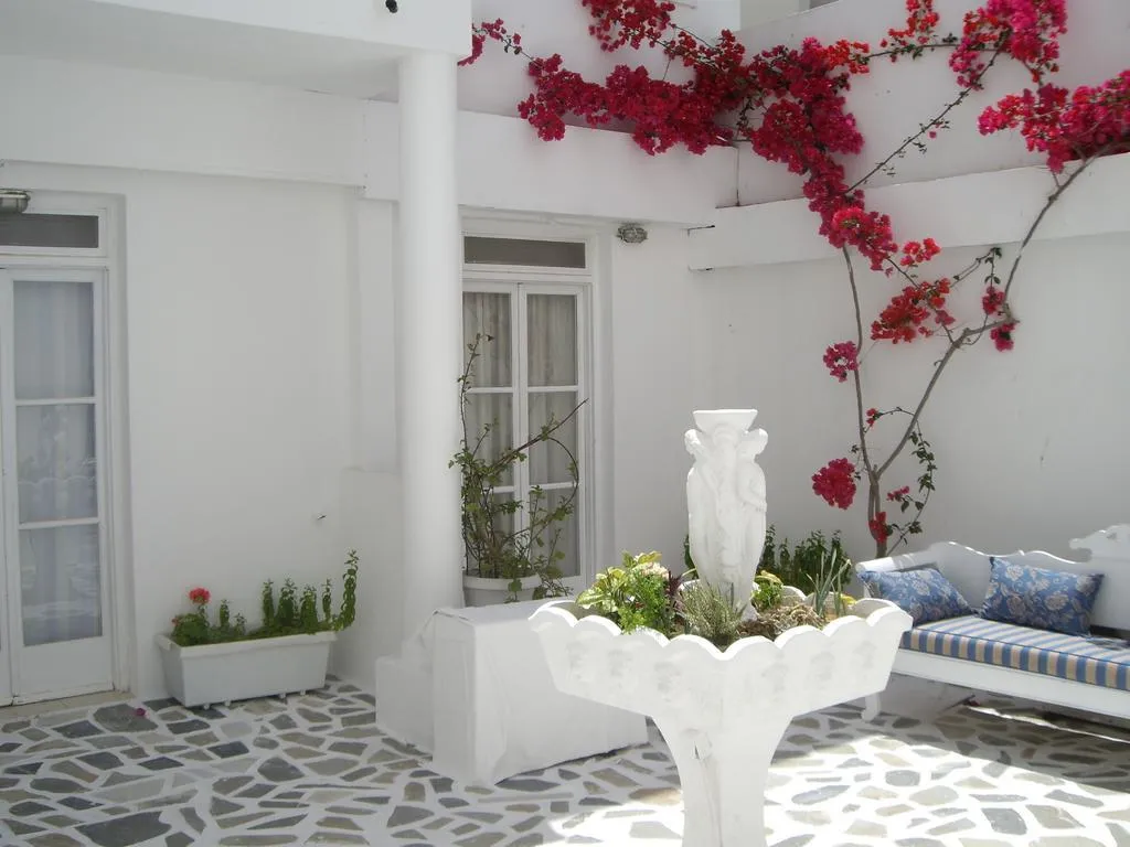 Terrace, Poseidon Beach Hotel, Santorini