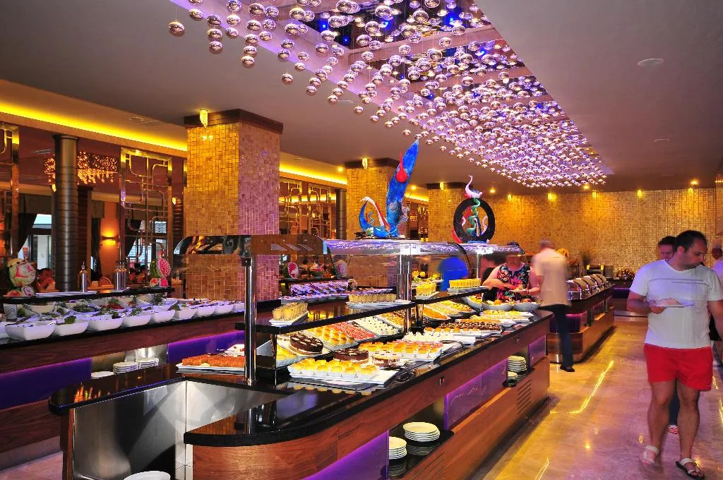 Restaurant, Golden Rock Beach Hotel, Dalaman