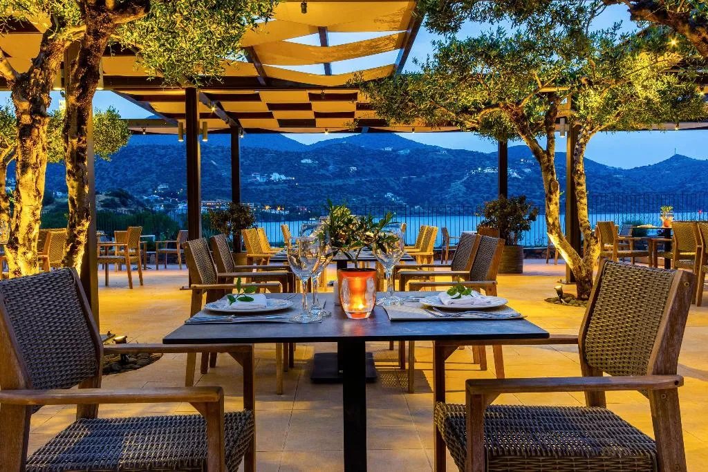 Restaurant, Zeus Eleva Mirabello Bay, Crete