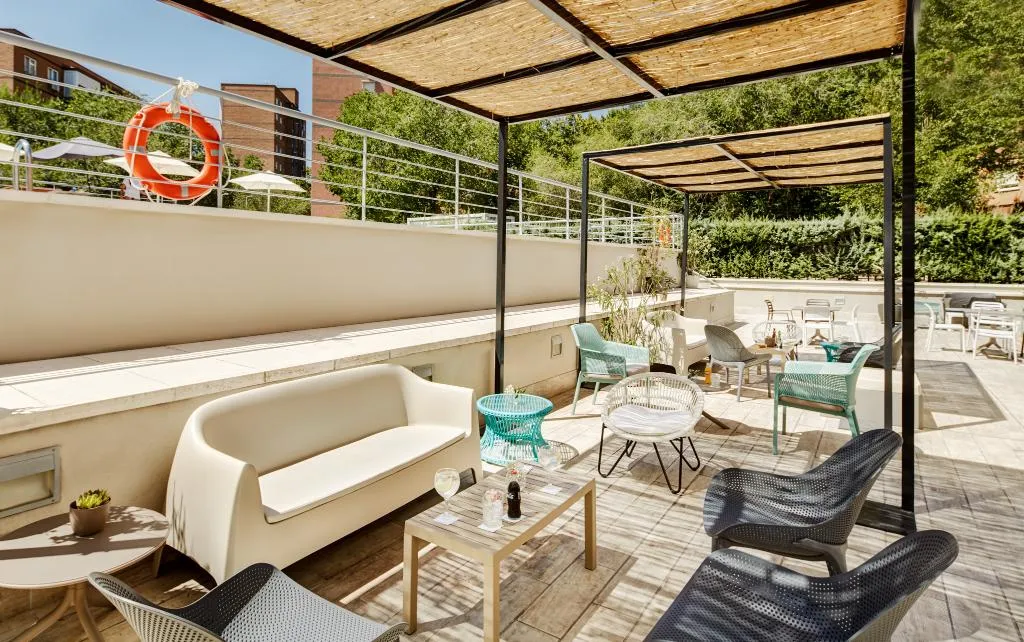 Terrace, Sercotel Madrid Aeropuerto, Madrid