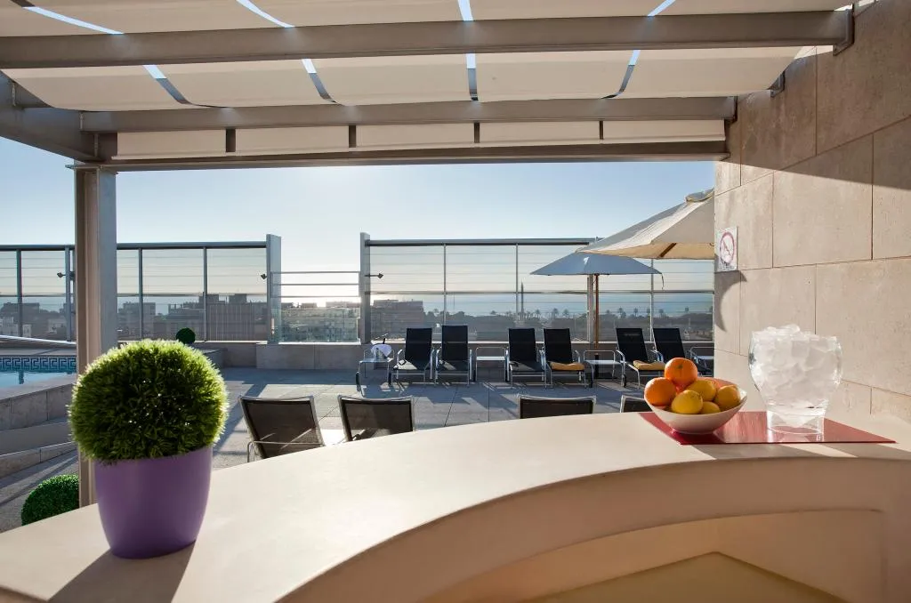 Terrace, Ilunion Barcelona, Barcelona