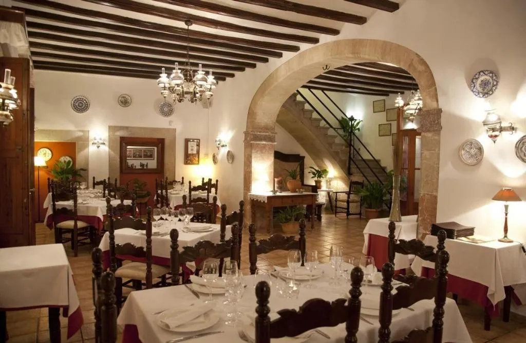 Restaurant, Hotel Can Xim, Majorca