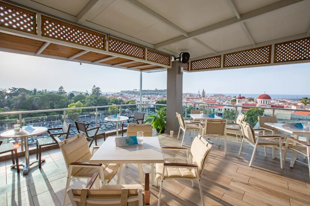 Terrace, Brascos, Crete
