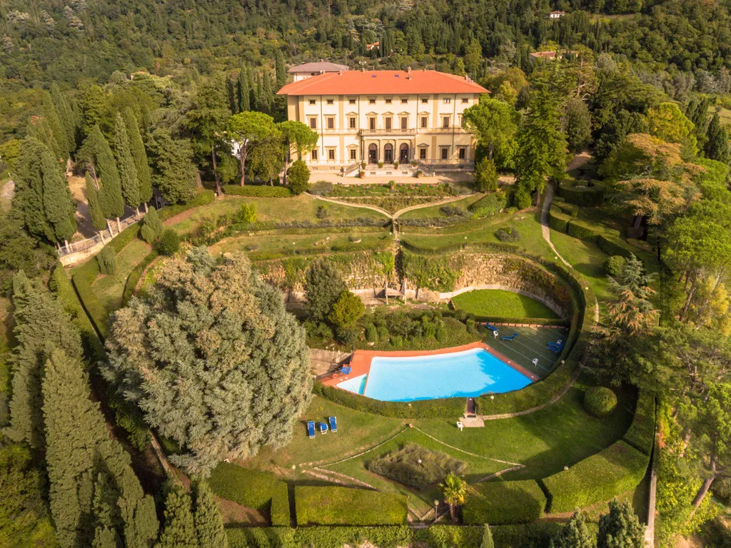 General view, Villa Pitiana, Florence