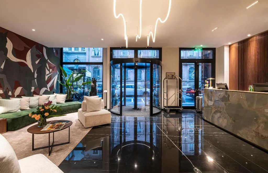 Lobby, Duomo Hotel & Apartments, Milan