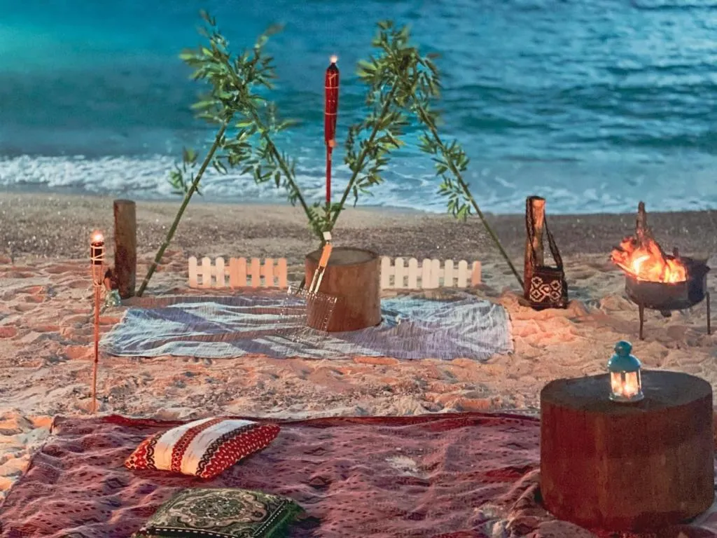 Beach, Hotel Mucobega, Southern Albania