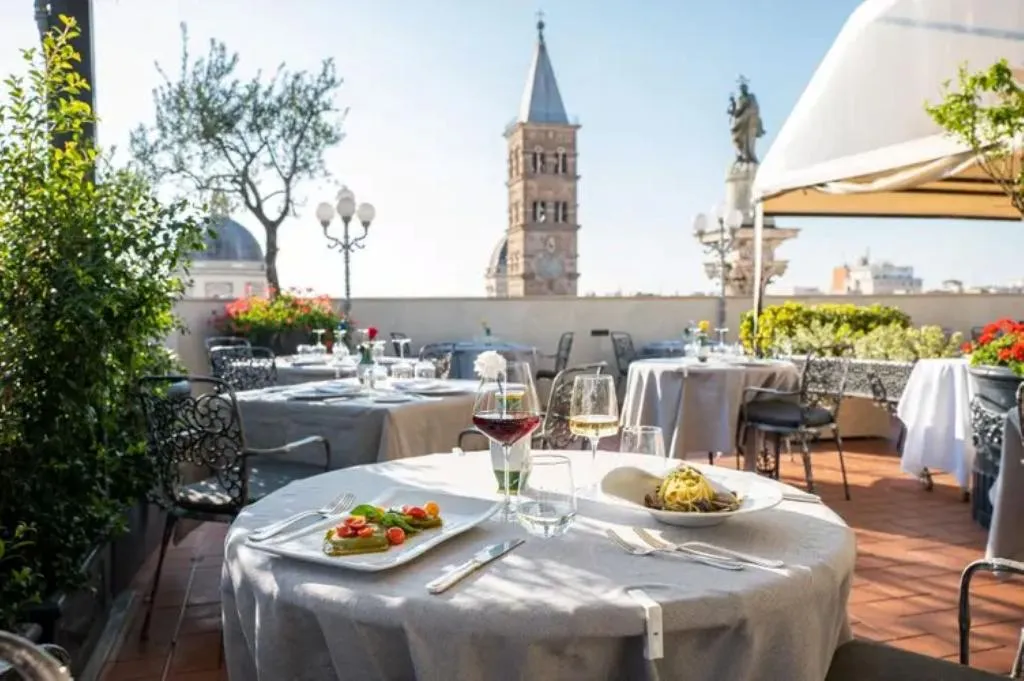 Restaurant, Room Select Mecenate Palace, Rome