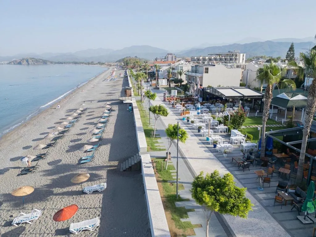 Beach, Uras Beach Hotel, Dalaman