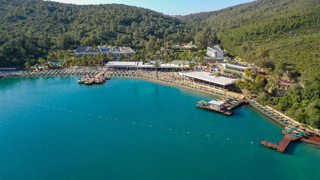 General view, Green Bay Resort, Bodrum