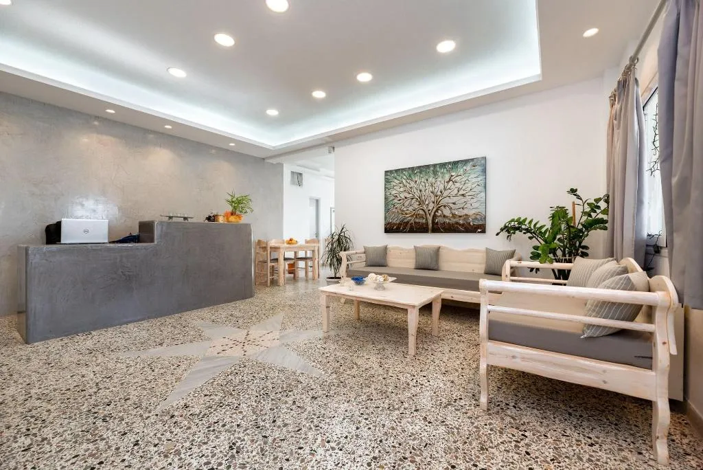Lobby, Villa Aegeon, Santorini