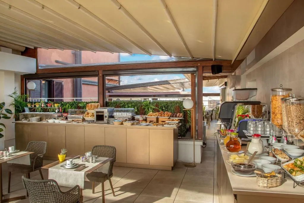 Restaurant, Cosmopolita Hotel Rome, Tapestry Collection by Hil, Rome