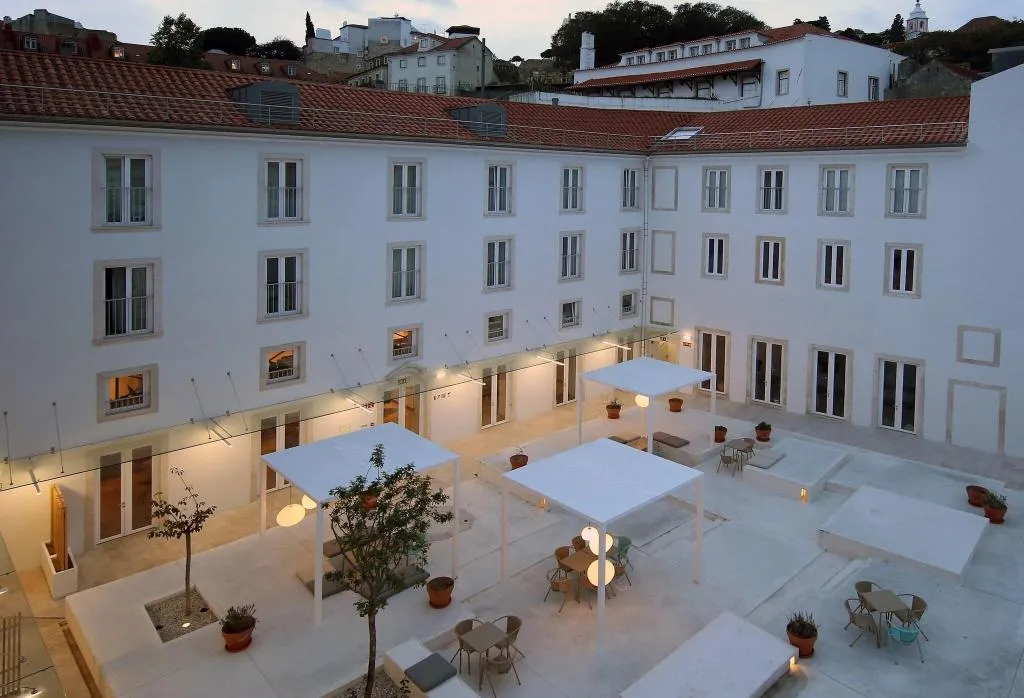 Terrace, Hotel Convento do Salvador, Lisbon