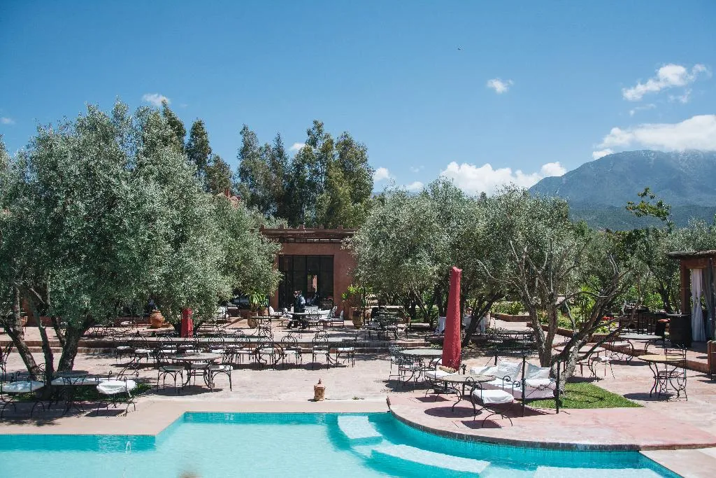 Pool, Ksar Shama Atlas mountains, Marrakech