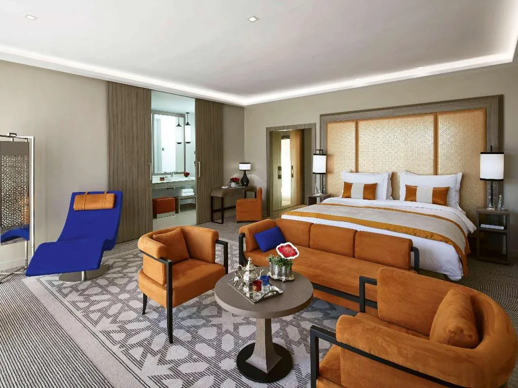 DOUBLE DELUXE GARDEN VIEW Room, Movenpick Hotel Mansour Eddahbi Marrakech, Marrakech