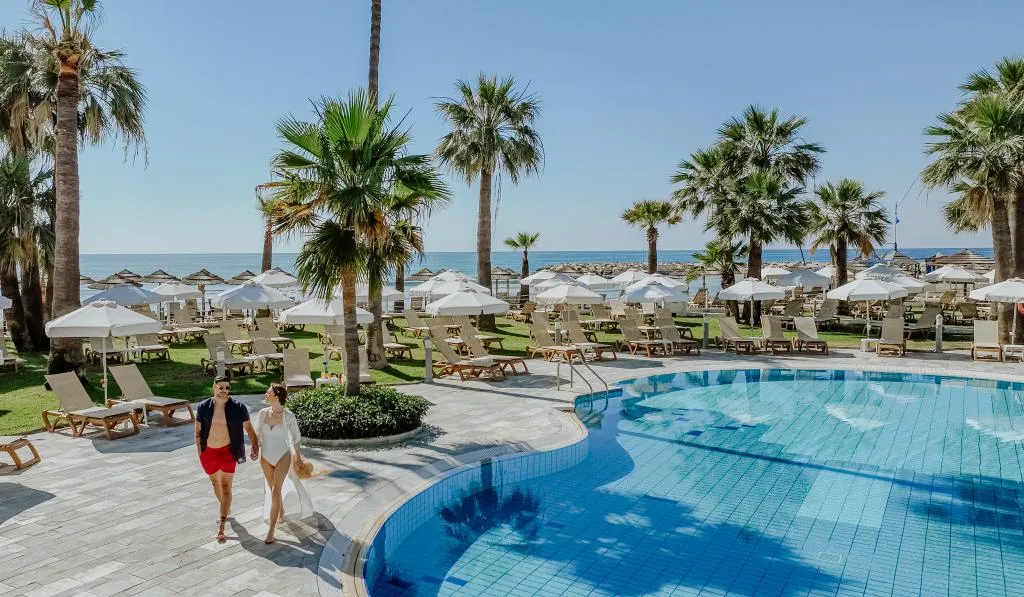 Pool, Golden Bay Beach hotel, Cyprus