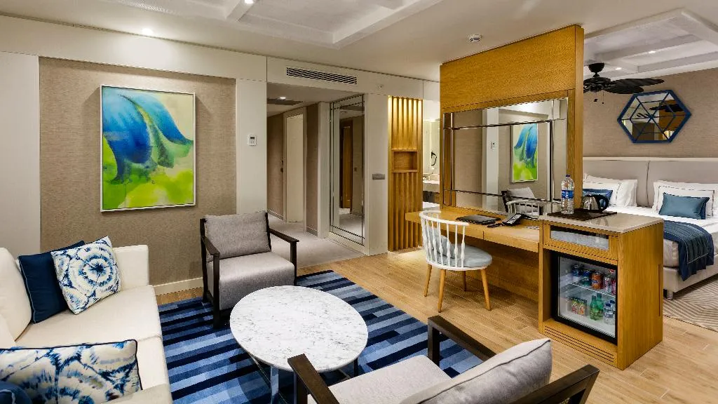 DOUBLE DELUXE SEA VIEW Room, Titanic Luxury Collection Bodrum, Bodrum