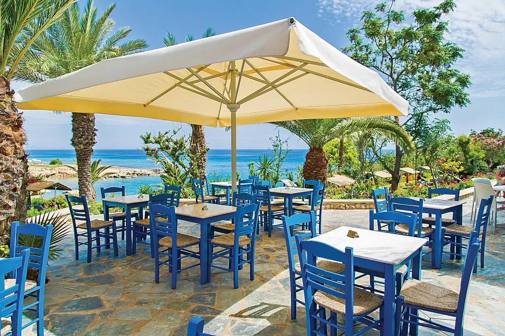 Restaurant, Crystal Springs Beach Hotel, Cyprus