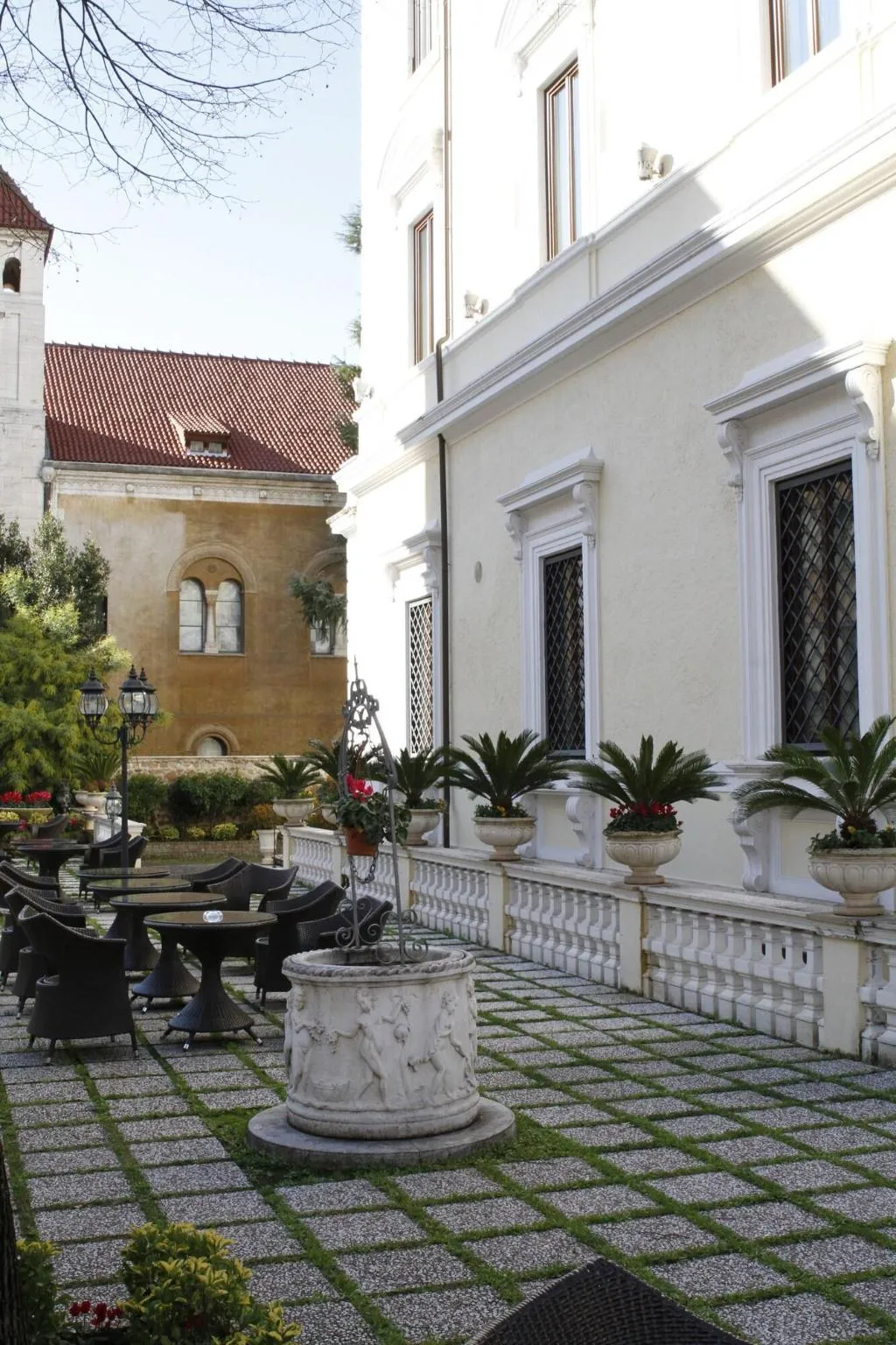 General view, Hotel Villa Pinciana, Rome