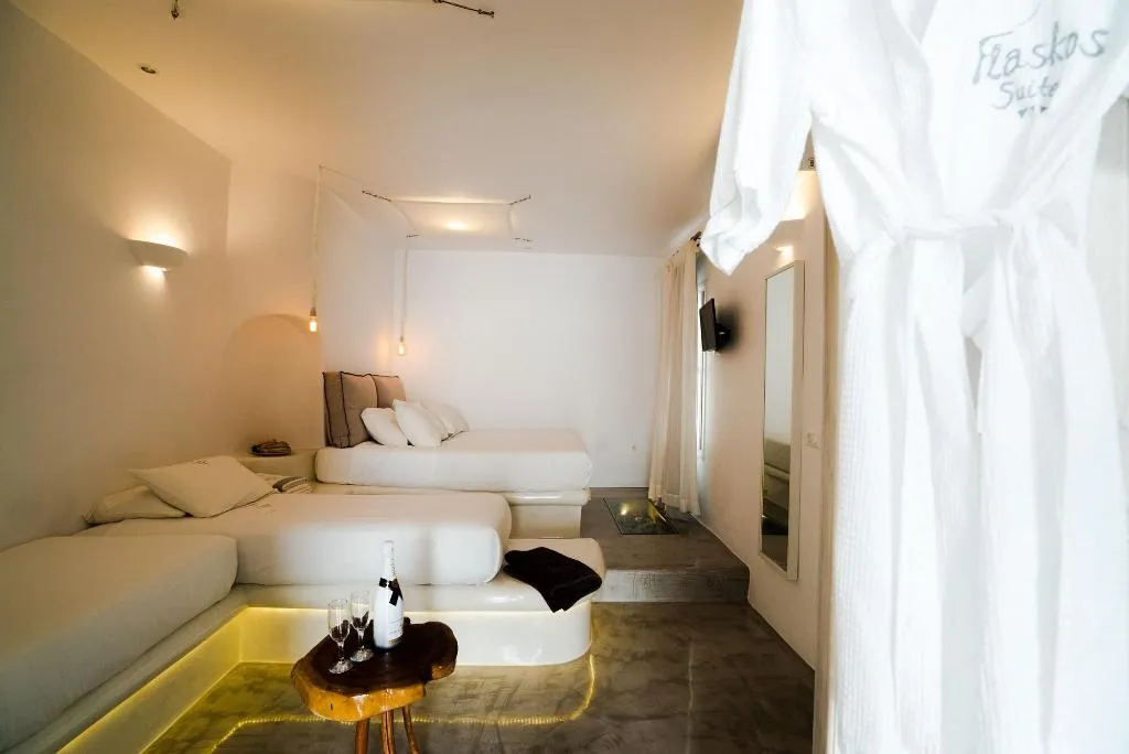 Room, Flaskos Suites, Mykonos