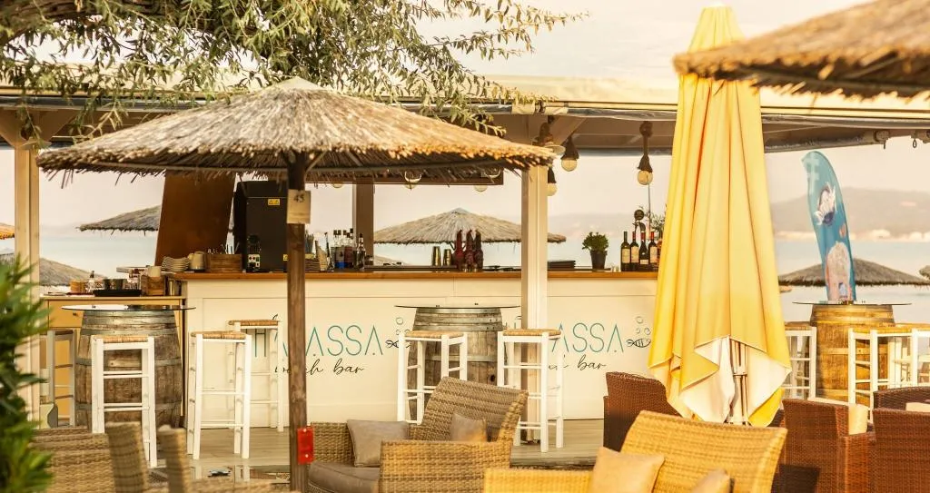 Restaurant, Robolla Beach, Corfu