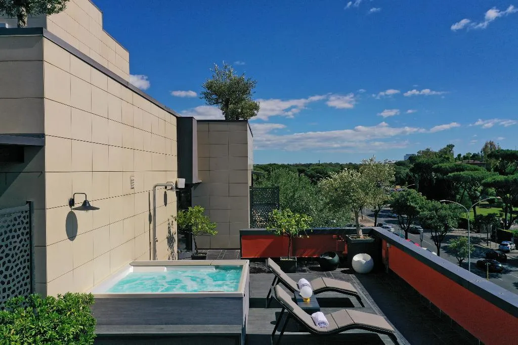 Terrace, Pulitzer Roma, Rome