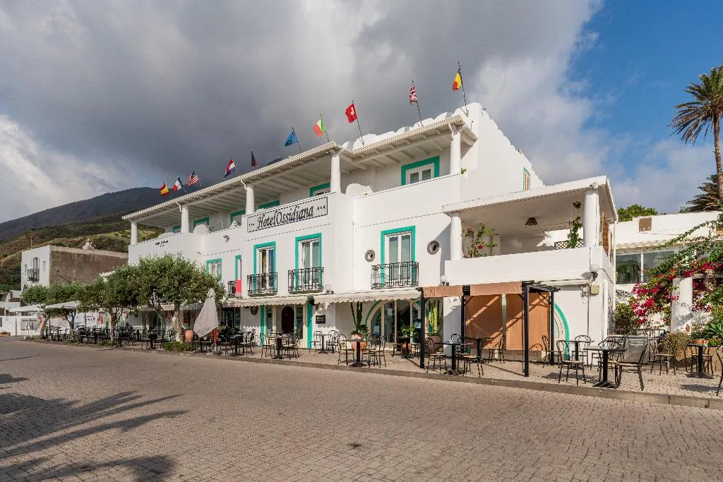 General view, Hotel Ossidiana Stromboli, Palermo