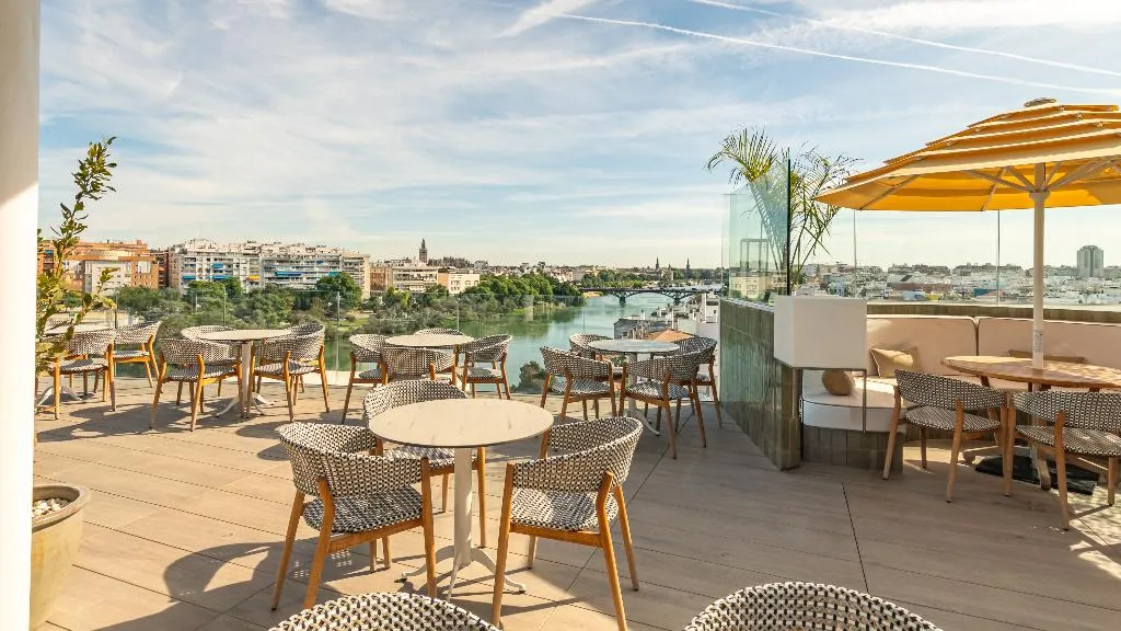 Terrace, Ribera de Triana Hotel, Seville