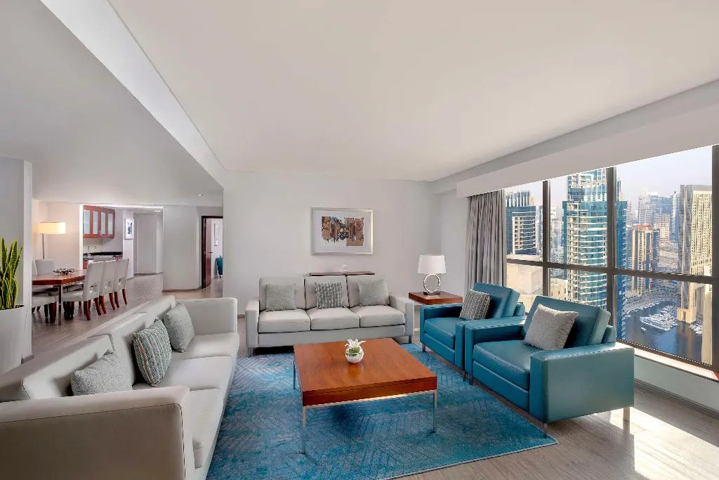 SUITE FOUR BEDROOMS Room, Hilton Dubai The Walk, Dubai
