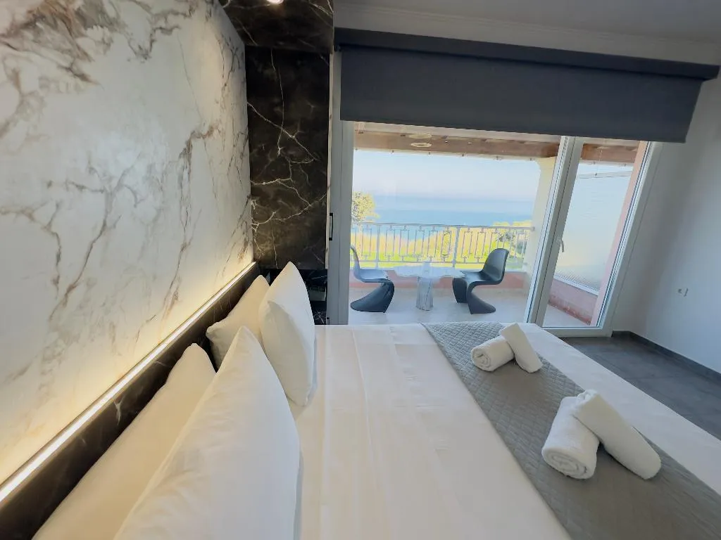 STUDIO SEA VIEW WITH AIR CONDITIONING Room, Nikos Apartments Corfu, Corfu