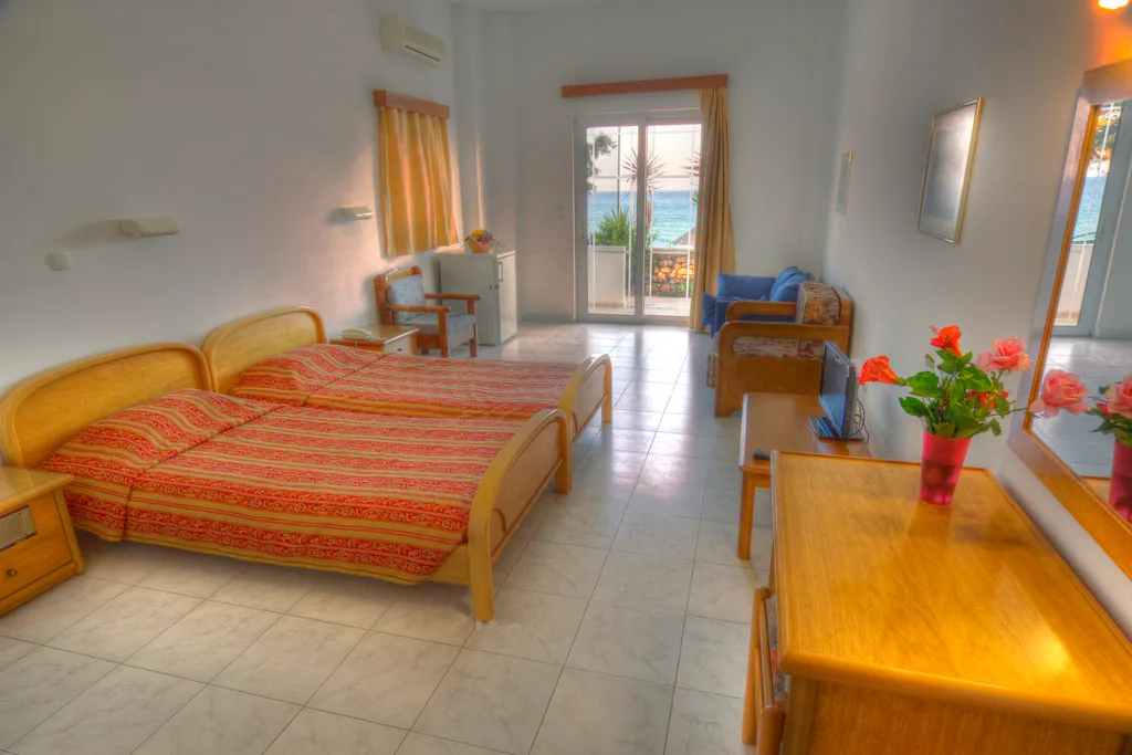 FAMILY ROOM SEA VIEW Room, Ilyssion, Rhodes