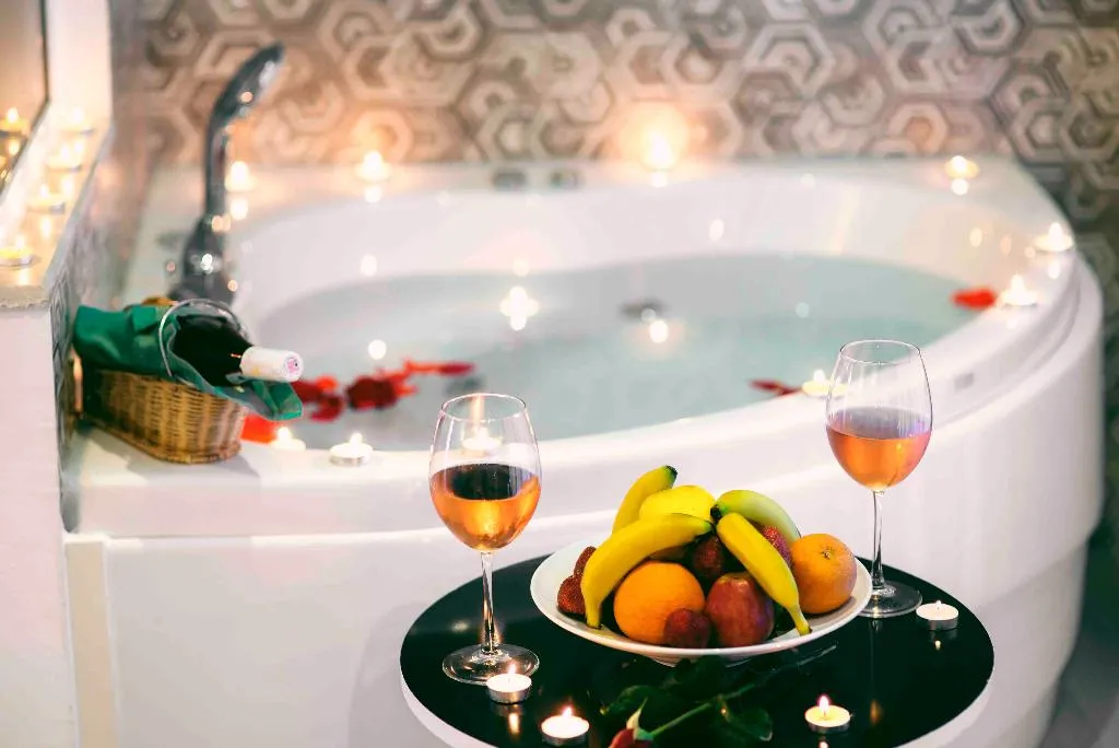 DOUBLE DELUXE WITH JACUZZI Room, Ocean Blue High Class Hotel, Dalaman
