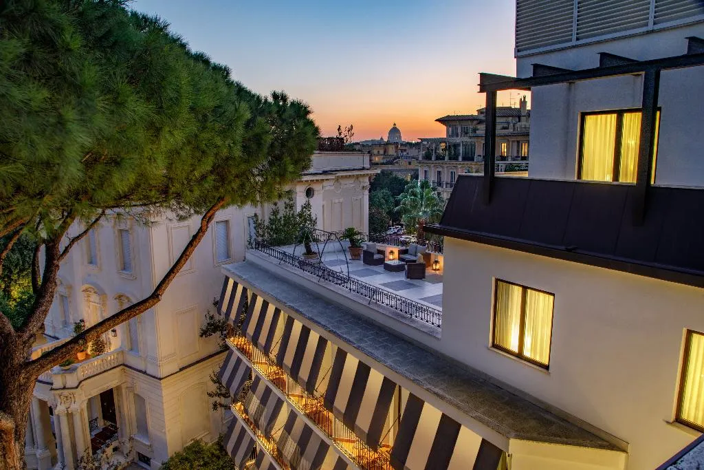 General view, Donna Laura Palace, Rome