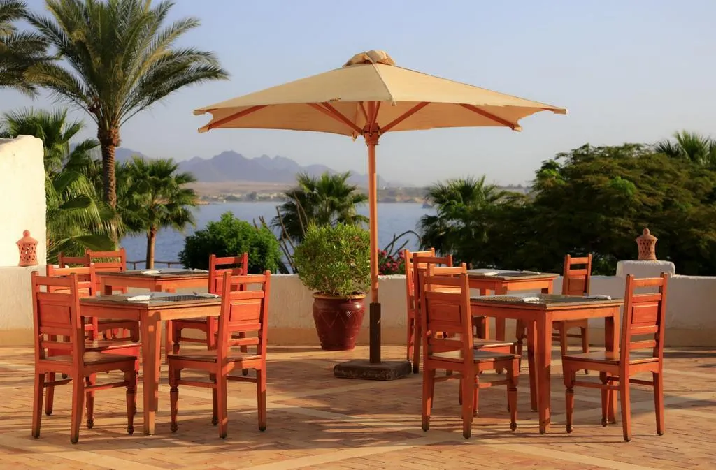 Terrace, Sharm Club Beach Resort, Red Sea Riviera