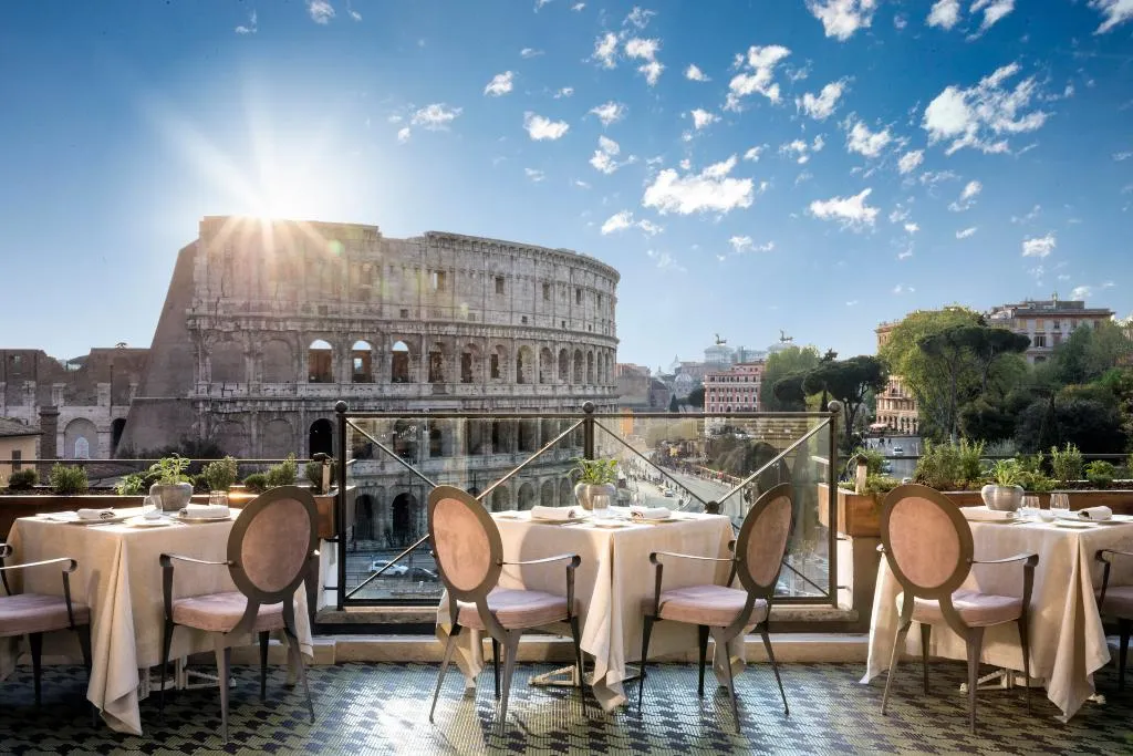 Restaurant, Palazzo Manfredi-Small Luxury Hotels of the World, Rome