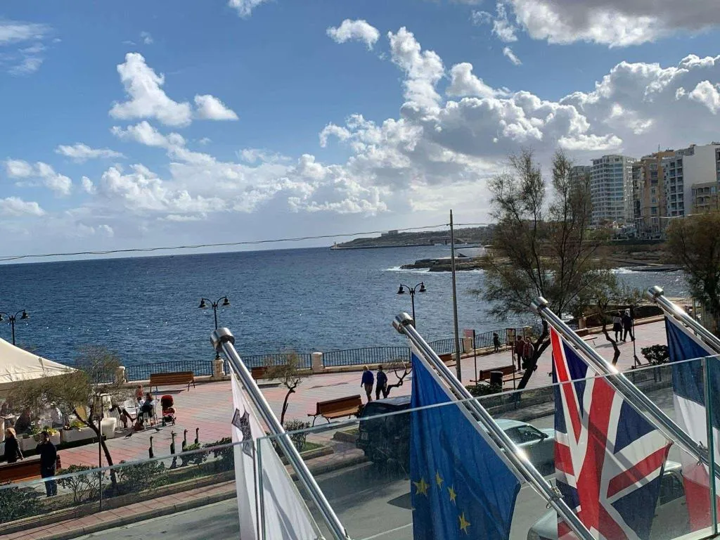 Terrace, The Preluna Hotel, Malta