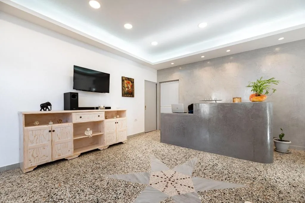 Lobby, Villa Aegeon, Santorini