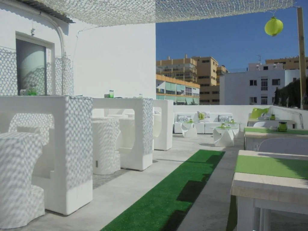 Terrace, Hostal Tak, Costa Del Sol