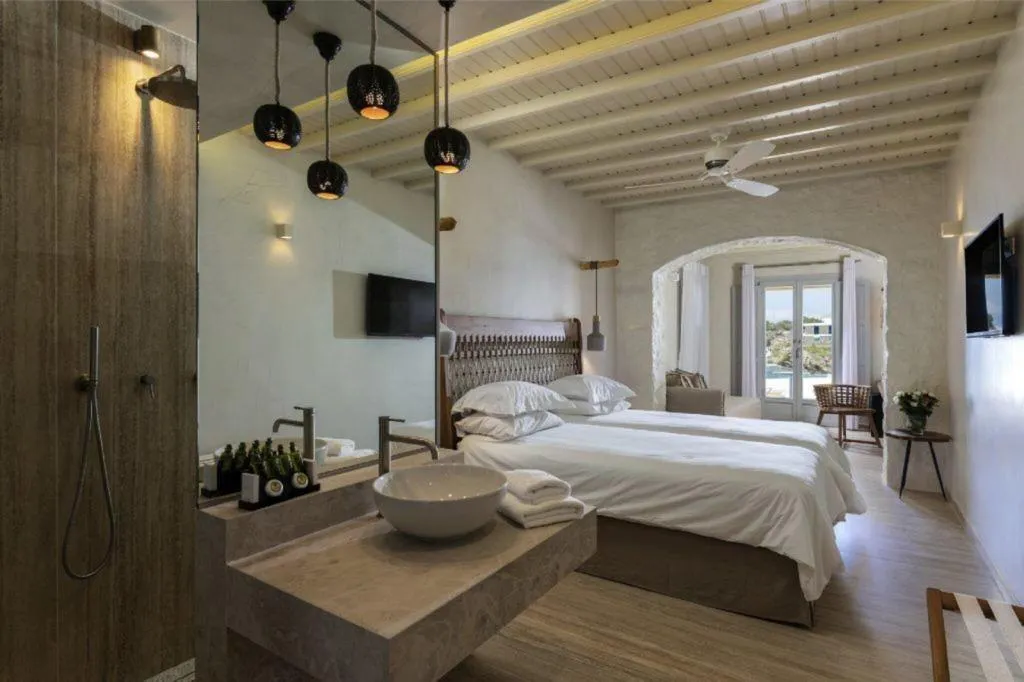 Double or Twin SUPERIOR SEA VIEW Room, Poseidon (JMK), Mykonos