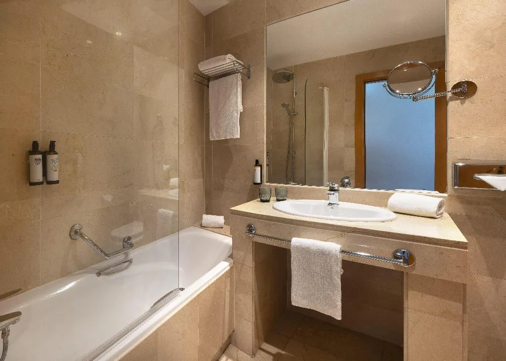 DOUBLE QUEEN SIZE BED Room, Málaga Alameda Centro Affiliated by Melia, Costa Del Sol